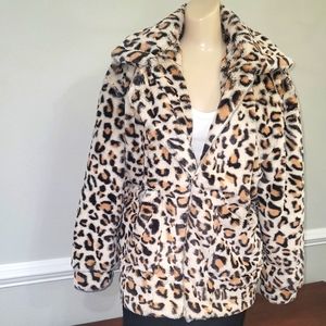 Leapord print jacket